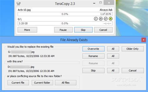 Completely access of Foldable Teracopy 3.2